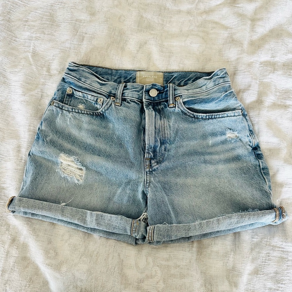Everlane The Denim Shorts Size 25